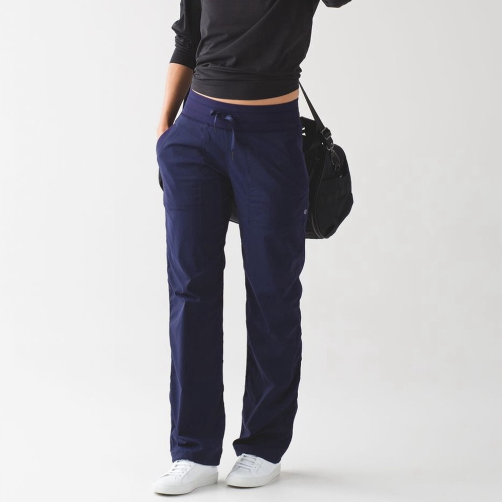Lululemon Dance Studio Pant III (Regular) Unlined 32" Size 4
Deep Indigo